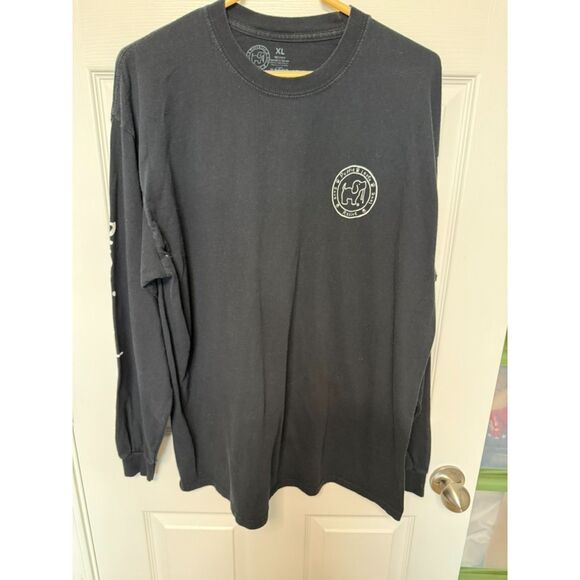 Puppie Love Dog Long Sleeve T-Shirt Size XL Black Halloween Halloween Theme - Picture 2 of 6